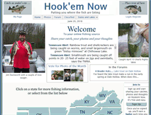 Tablet Screenshot of hookemnow.com